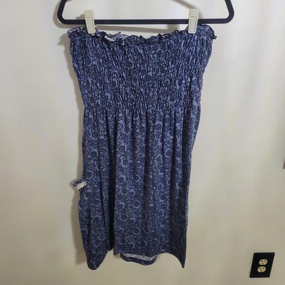 Maurices Strapless Mini Bandeau Top Summer Dress Size L - Picture 3 of 7